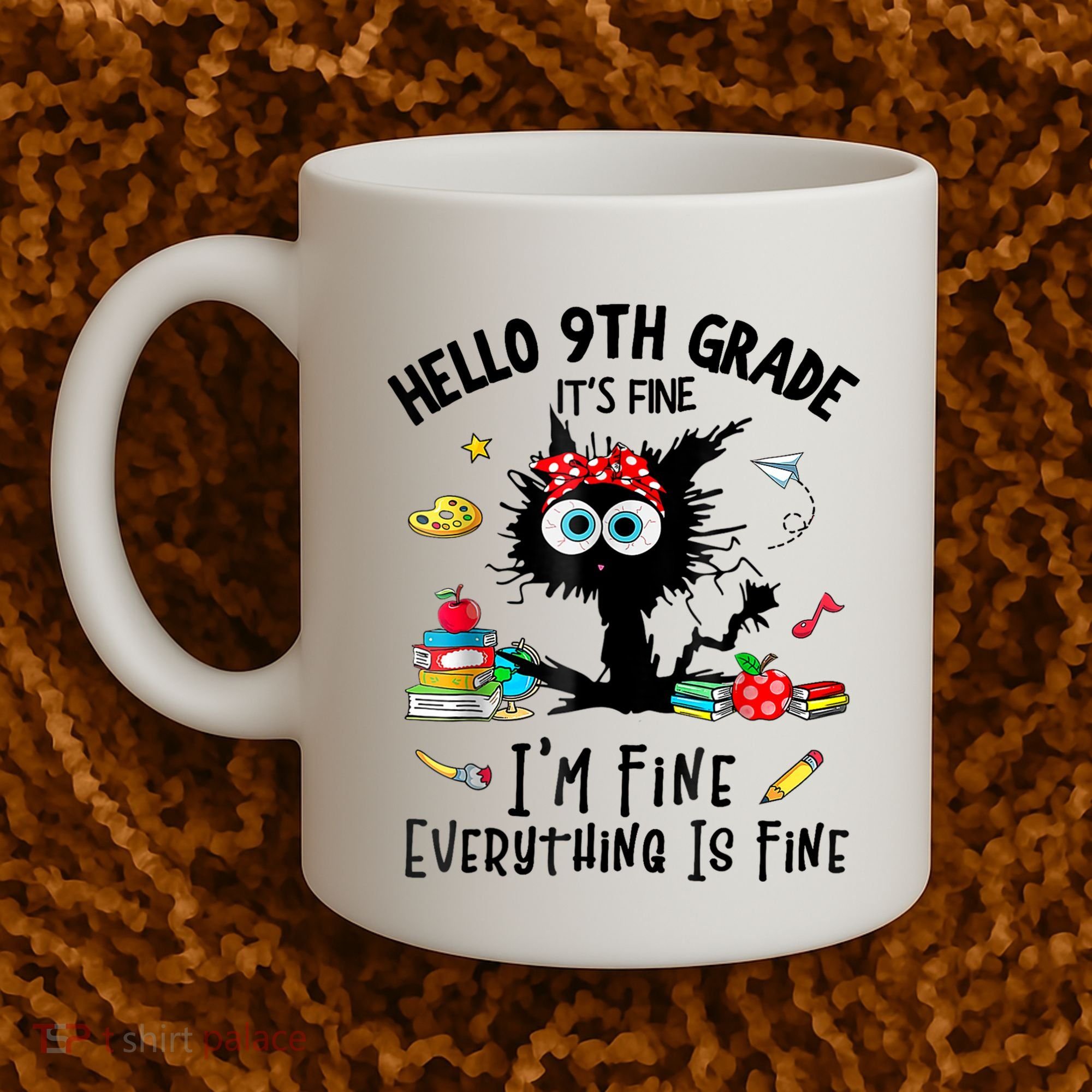 Hello 9th Grade TS.hirt Funny Ninth 9Grade Back To School Coffee Mug