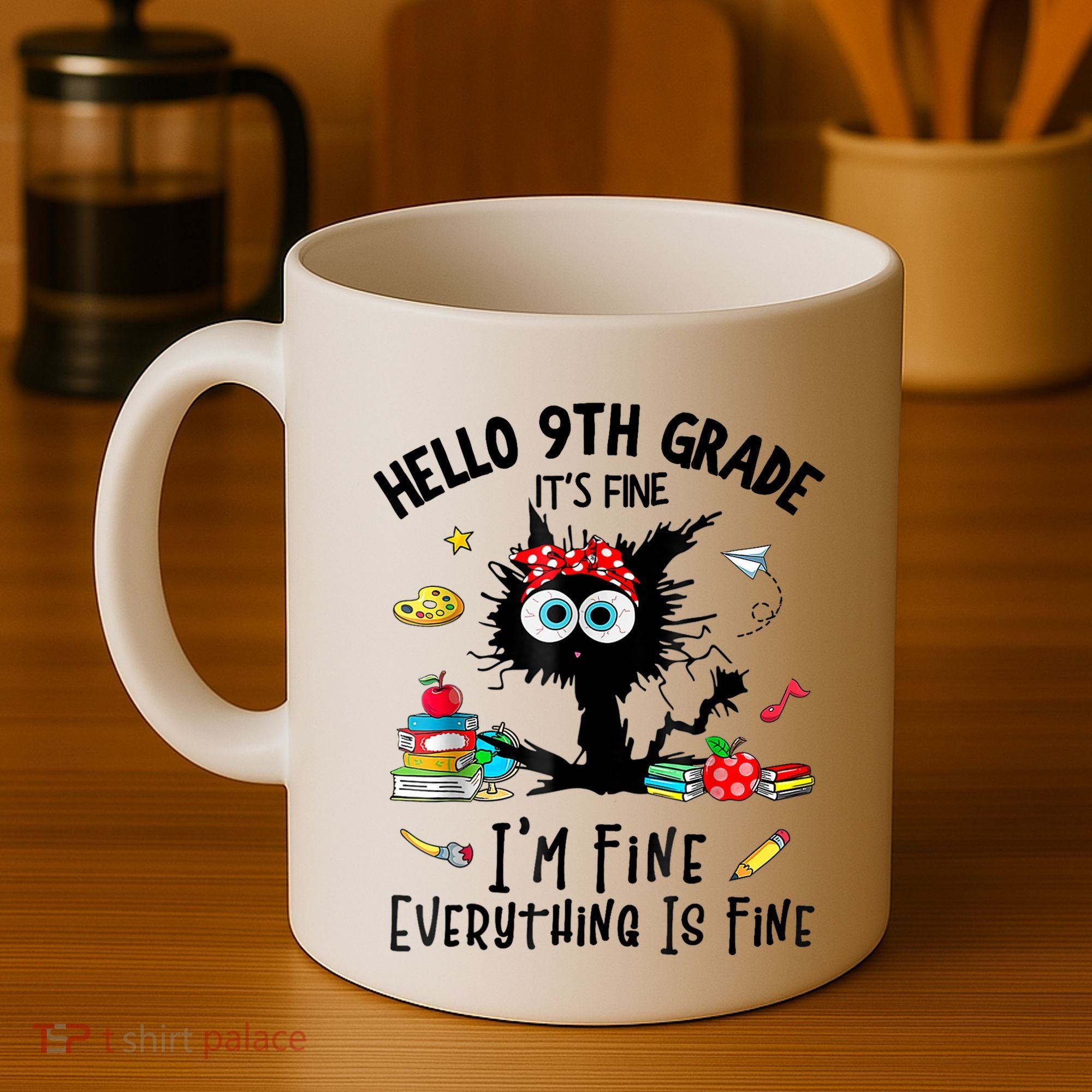 Hello 9th Grade TS.hirt Funny Ninth 9Grade Back To School Coffee Mug