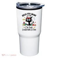 Hello 9th Grade TS.hirt Funny Ninth 9Grade Back To School Tumbler thumb 0