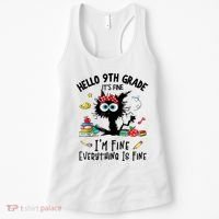 Hello 9th Grade TS.hirt Funny Ninth 9Grade Back To School Women's Tank Top thumb 0