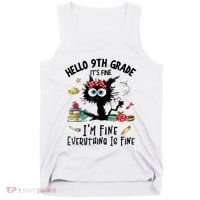 Hello 9th Grade TS.hirt Funny Ninth 9Grade Back To School Tank Top thumb 0
