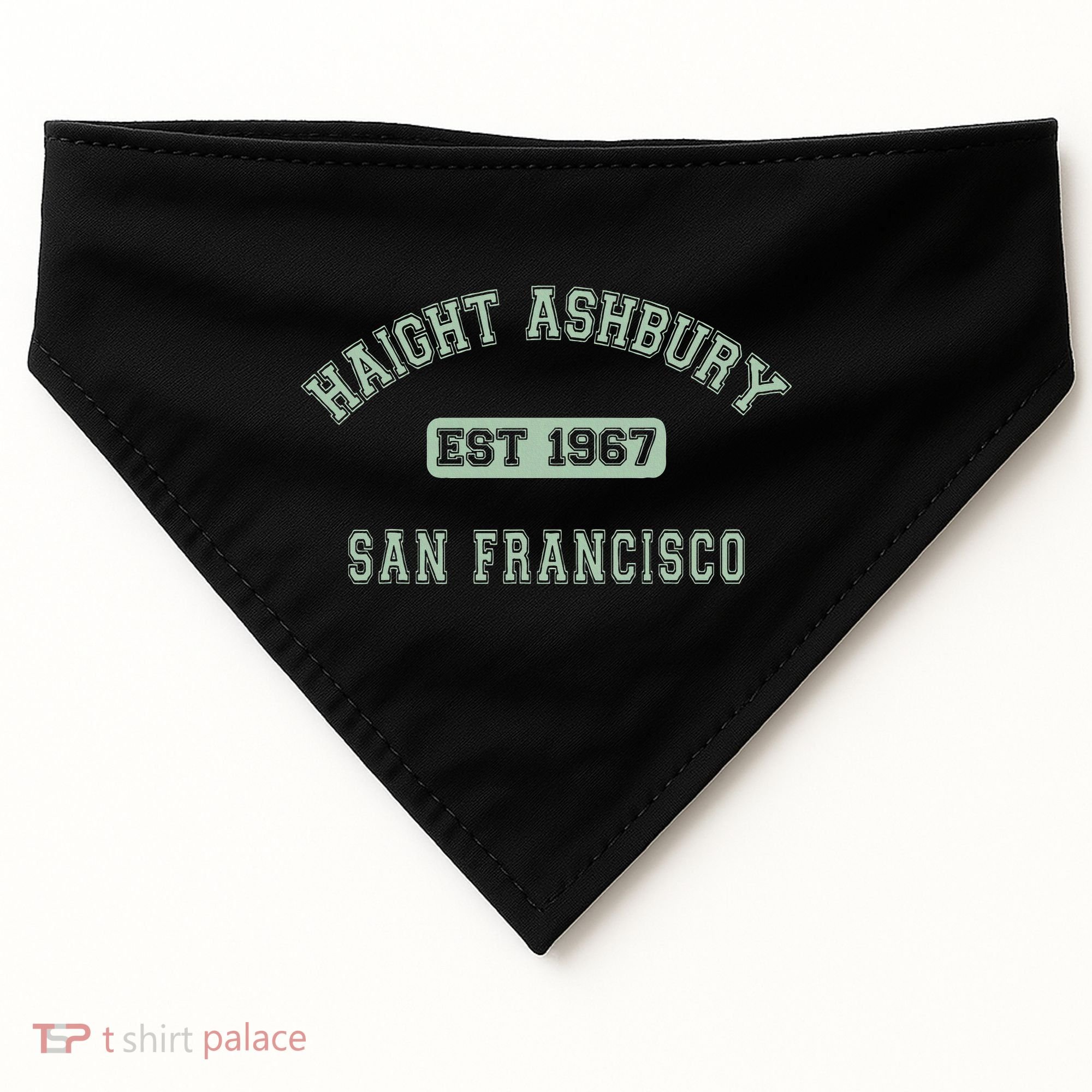 Haight Ashbury 1967 San Francisco USA-Made Doggie Bandana