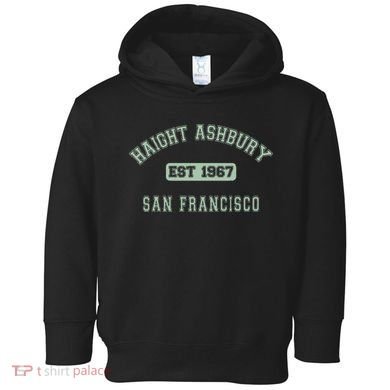 Haight Ashbury 1967 San Francisco Toddler Hoodie