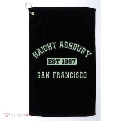 Haight Ashbury 1967 San Francisco Golf Towel