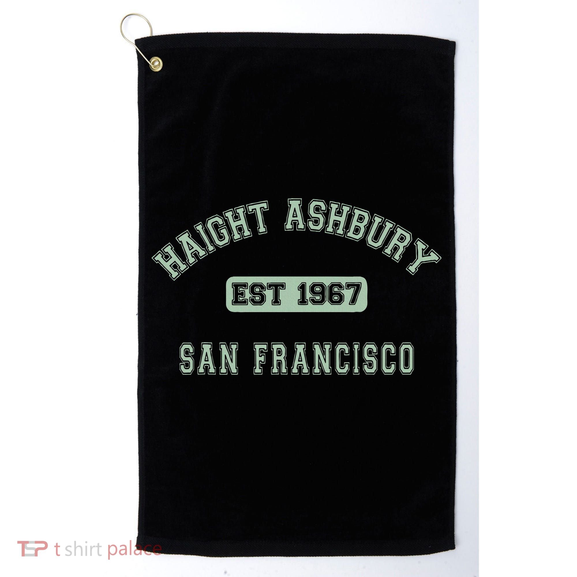 Haight Ashbury 1967 San Francisco Golf Towel