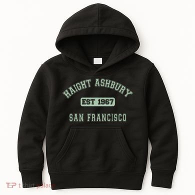 Haight Ashbury 1967 San Francisco Kids Hoodie