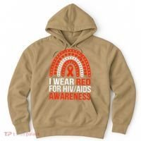 HIV AIDS Awareness I Wear Red for Someone I Miss Every day Hoodie thumb 0
