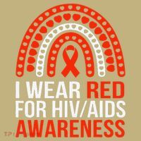 HIV AIDS Awareness I Wear Red for Someone I Miss Every day Long Sleeve Shirt thumb 2