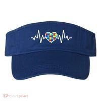 Heartbeat Autism Awareness Heart Visor thumb 0