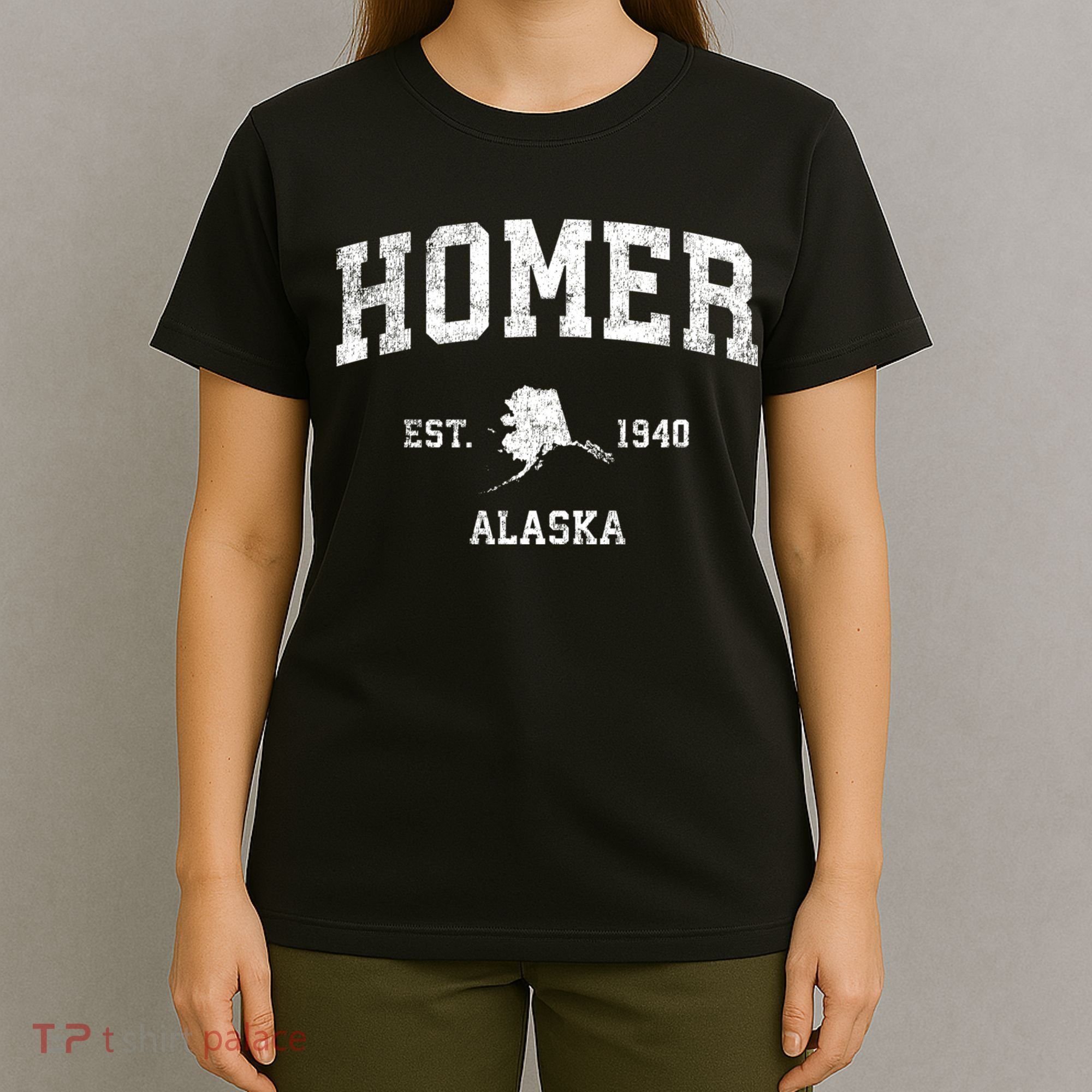 Homer Alaska Ak Vintage Sports T-Shirt