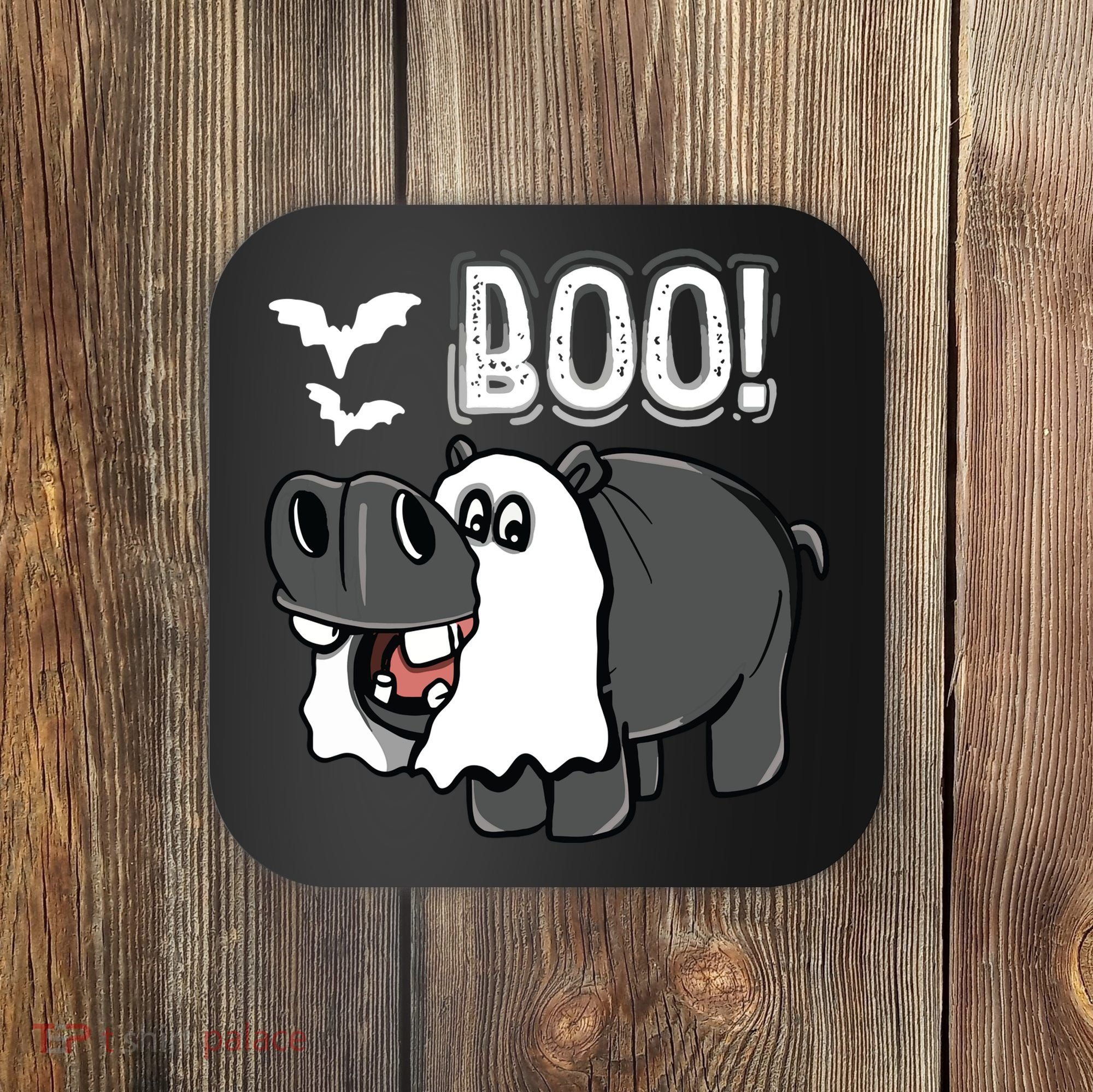 Hippo Africa Animal Hippopotamus Halloween Costume Coaster