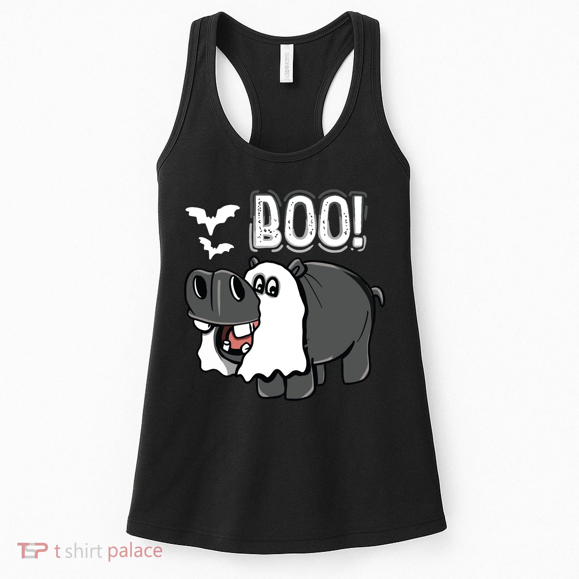 Hippo Africa Animal Hippopotamus Halloween Costume Women's Tank Top