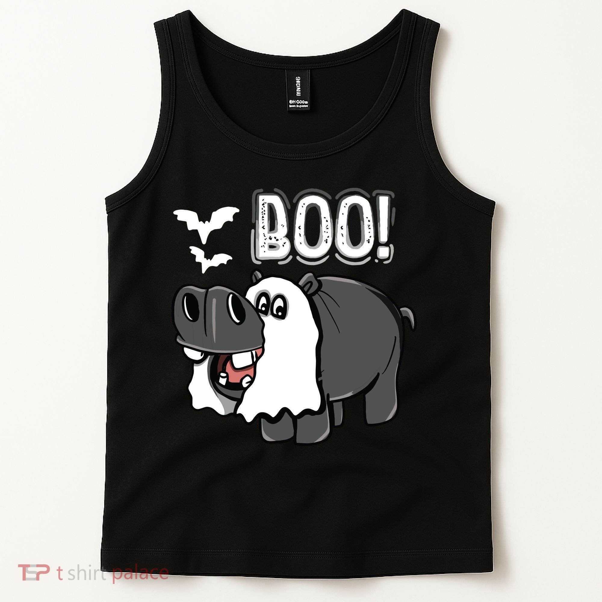 Hippo Africa Animal Hippopotamus Halloween Costume Tank Top