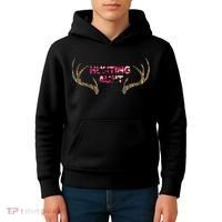 Hunting Aunt Auntie Kids Hoodie thumb 4
