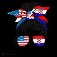 Half American And Croatian Usa Croatia Flag Gift Coffee Mug thumb 5