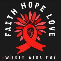 Hiv Aids Awareness Faith Hope Love World Day Baby Bodysuit thumb 2