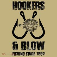 Hooker And Blow Fishing Since 1869 Button thumb 1