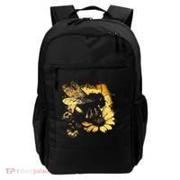 Honeybee And Bumble Bee For American Hive Beekeepers Backpack thumb 0