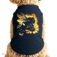 Honeybee And Bumble Bee For American Hive Beekeepers Doggie Tank thumb 0