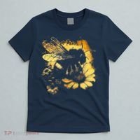 Honeybee And Bumble Bee For American Hive Beekeepers T-Shirt thumb 5