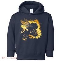 Honeybee And Bumble Bee For American Hive Beekeepers Toddler Hoodie thumb 0