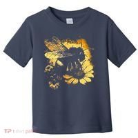 Honeybee And Bumble Bee For American Hive Beekeepers Toddler T-Shirt thumb 0