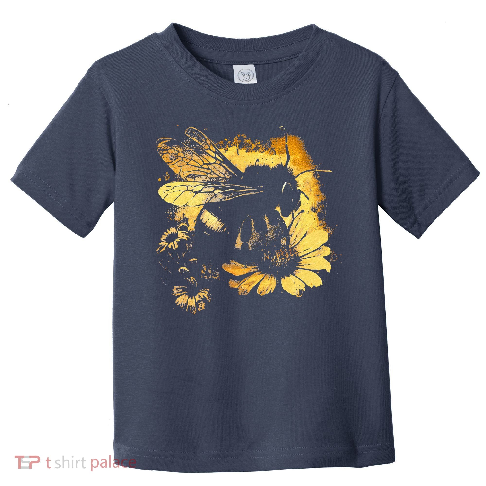 Honeybee And Bumble Bee For American Hive Beekeepers Toddler T-Shirt