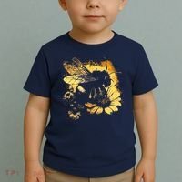 Honeybee And Bumble Bee For American Hive Beekeepers Toddler T-Shirt thumb 2