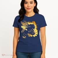 Honeybee And Bumble Bee For American Hive Beekeepers Women's T-Shirt thumb 4
