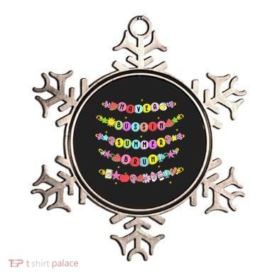 Have A Bussin Summer Bruh Riendship Bracelets Teacher Ornament
