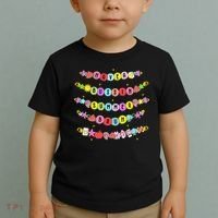 Have A Bussin Summer Bruh Riendship Bracelets Teacher Toddler T-Shirt thumb 2