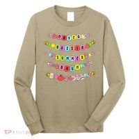 Have A Bussin Summer Bruh Riendship Bracelets Teacher Long Sleeve Shirt thumb 0