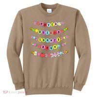 Have A Bussin Summer Bruh Riendship Bracelets Teacher Sweatshirt thumb 0