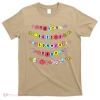 Have A Bussin Summer Bruh Riendship Bracelets Teacher T-Shirt thumb 0