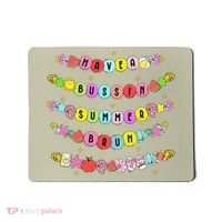 Have A Bussin Summer Bruh Riendship Bracelets Teacher Mousepad thumb 0