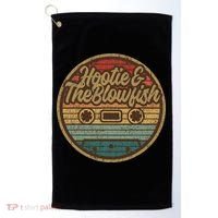 Hooties And Blowfish Retro Cassette 80s Rock Music Golf Towel thumb 0