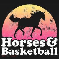 Horse and Basketball  or Horses Mousepad thumb 1