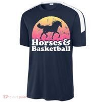 Horse and Basketball  or Horses Sport-Tek Competitor United Soccer Jersey thumb 2