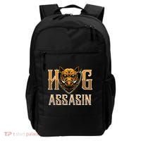 Hog And Boar Assasin Animal Hunter Hog Gift Backpack thumb 0