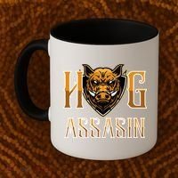 Hog And Boar Assasin Animal Hunter Hog Gift Coffee Mug thumb 2