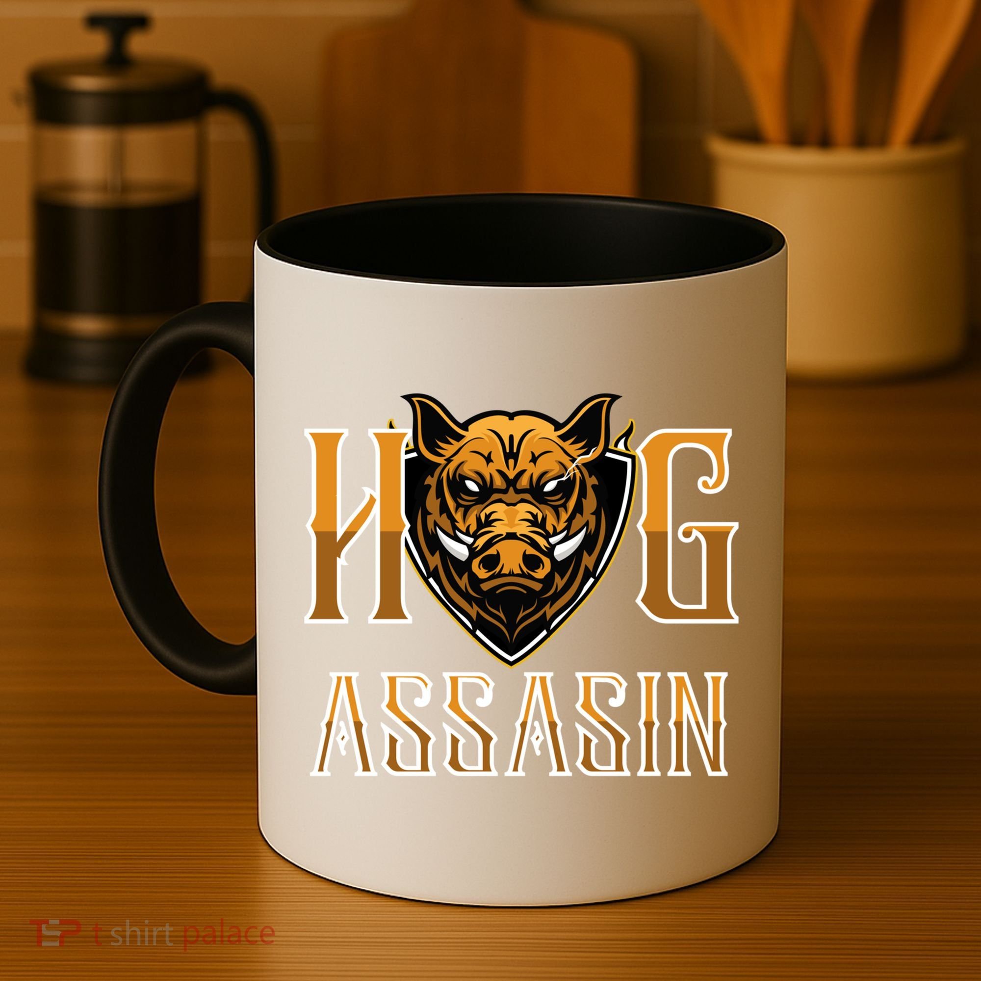 Hog And Boar Assasin Animal Hunter Hog Gift Coffee Mug