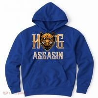 Hog And Boar Assasin Animal Hunter Hog Gift Hoodie thumb 0