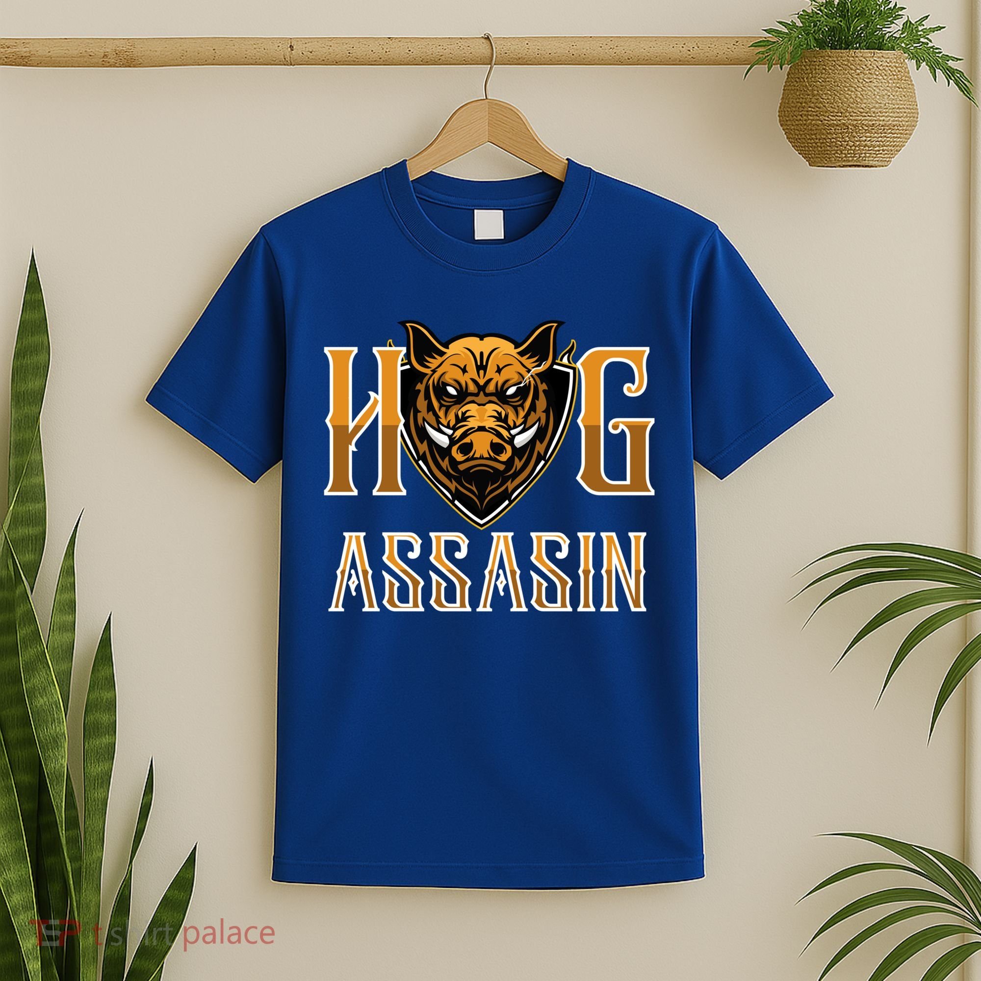 Hog And Boar Assasin Animal Hunter Hog Gift T-Shirt