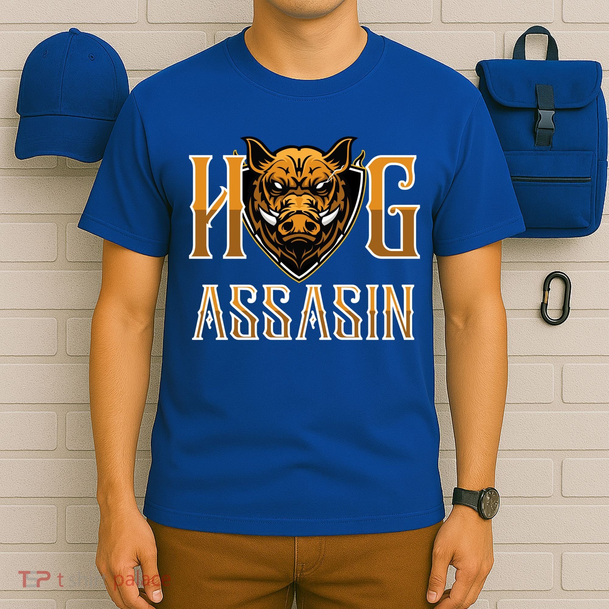 Hog And Boar Assasin Animal Hunter Hog Gift T-Shirt