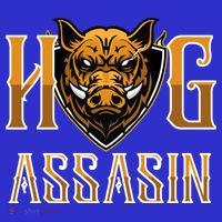 Hog And Boar Assasin Animal Hunter Hog Gift Polo thumb 2