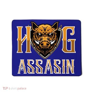Hog And Boar Assasin Animal Hunter Hog Gift Mousepad