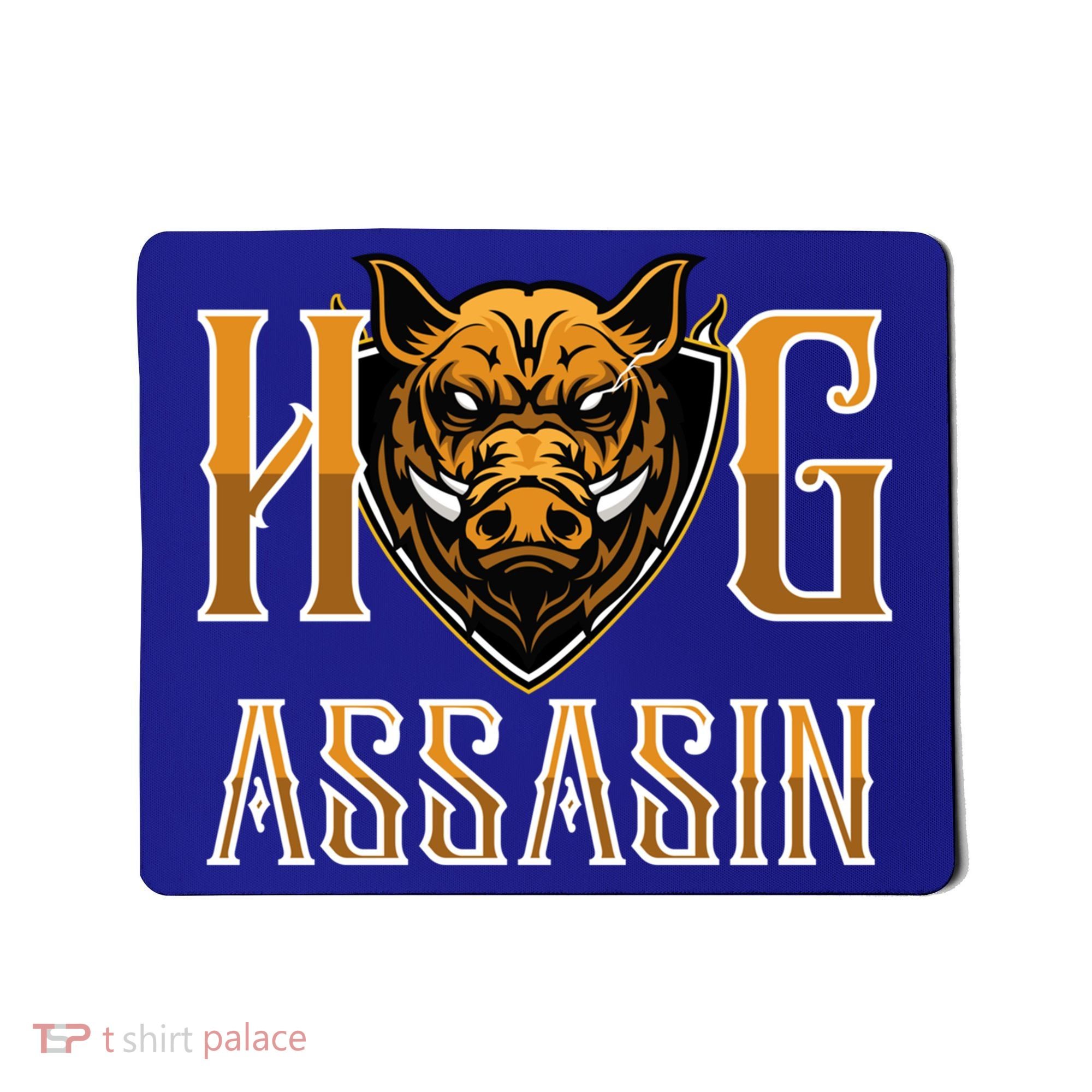 Hog And Boar Assasin Animal Hunter Hog Gift Mousepad