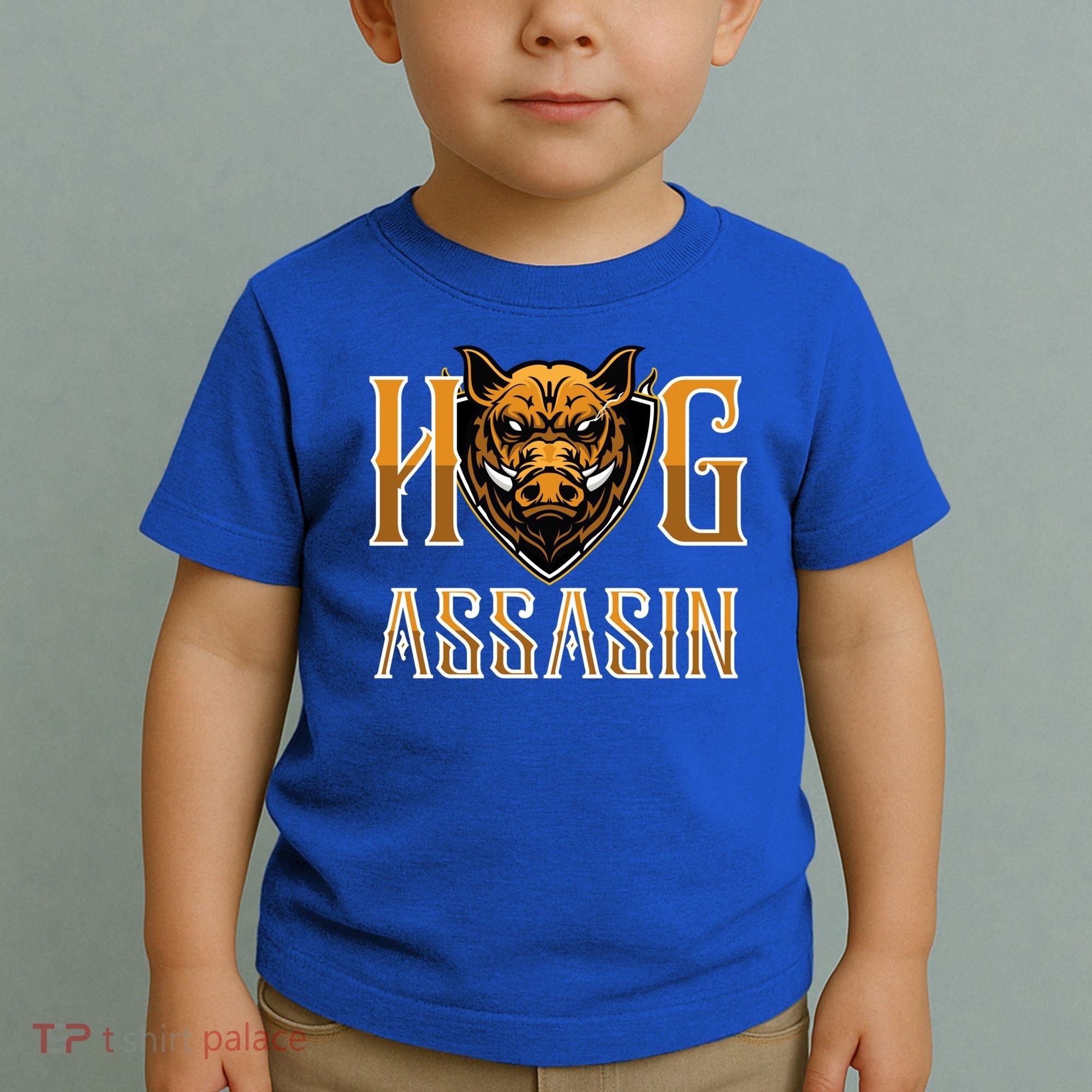 Hog And Boar Assasin Animal Hunter Hog Gift Toddler T-Shirt