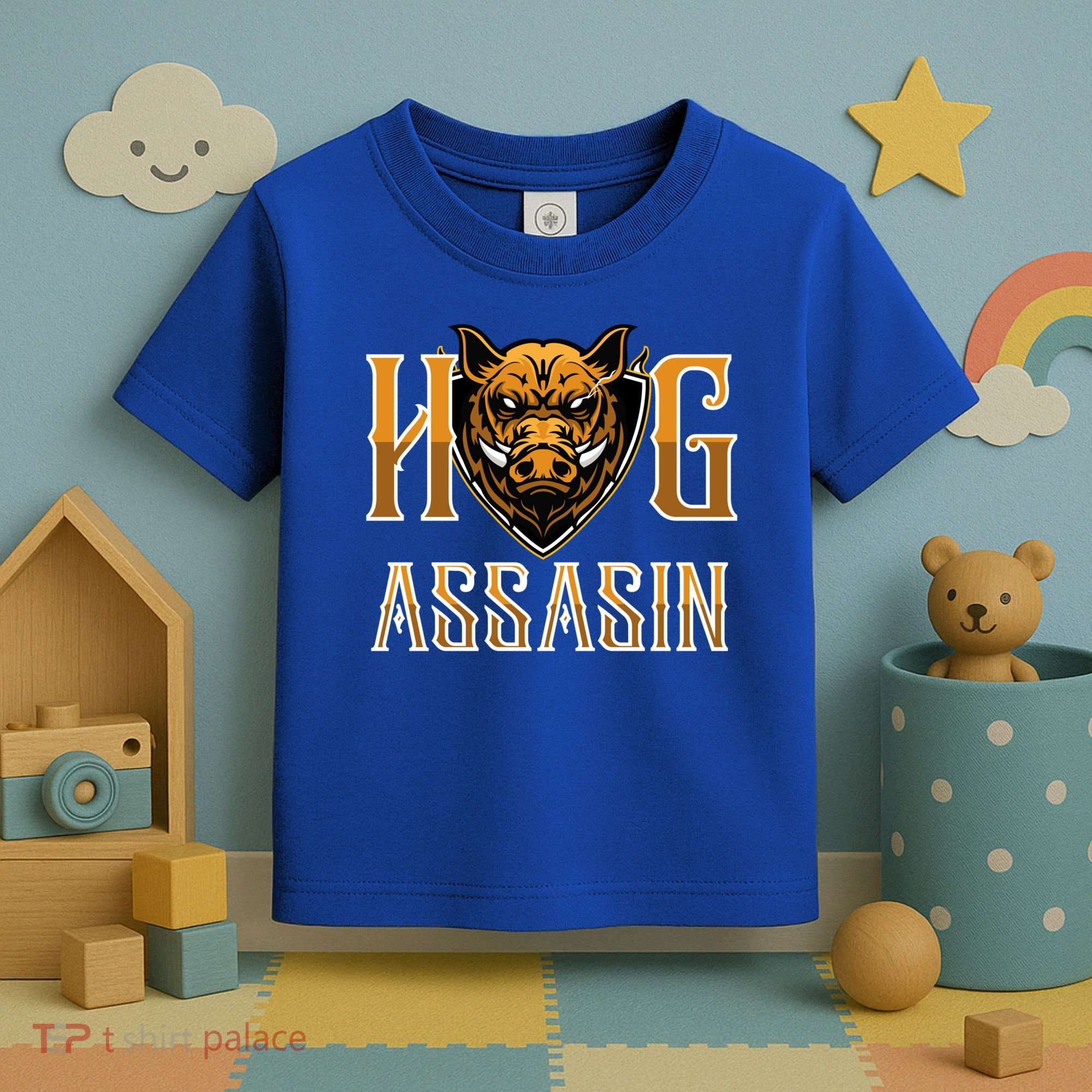 Hog And Boar Assasin Animal Hunter Hog Gift Toddler T-Shirt