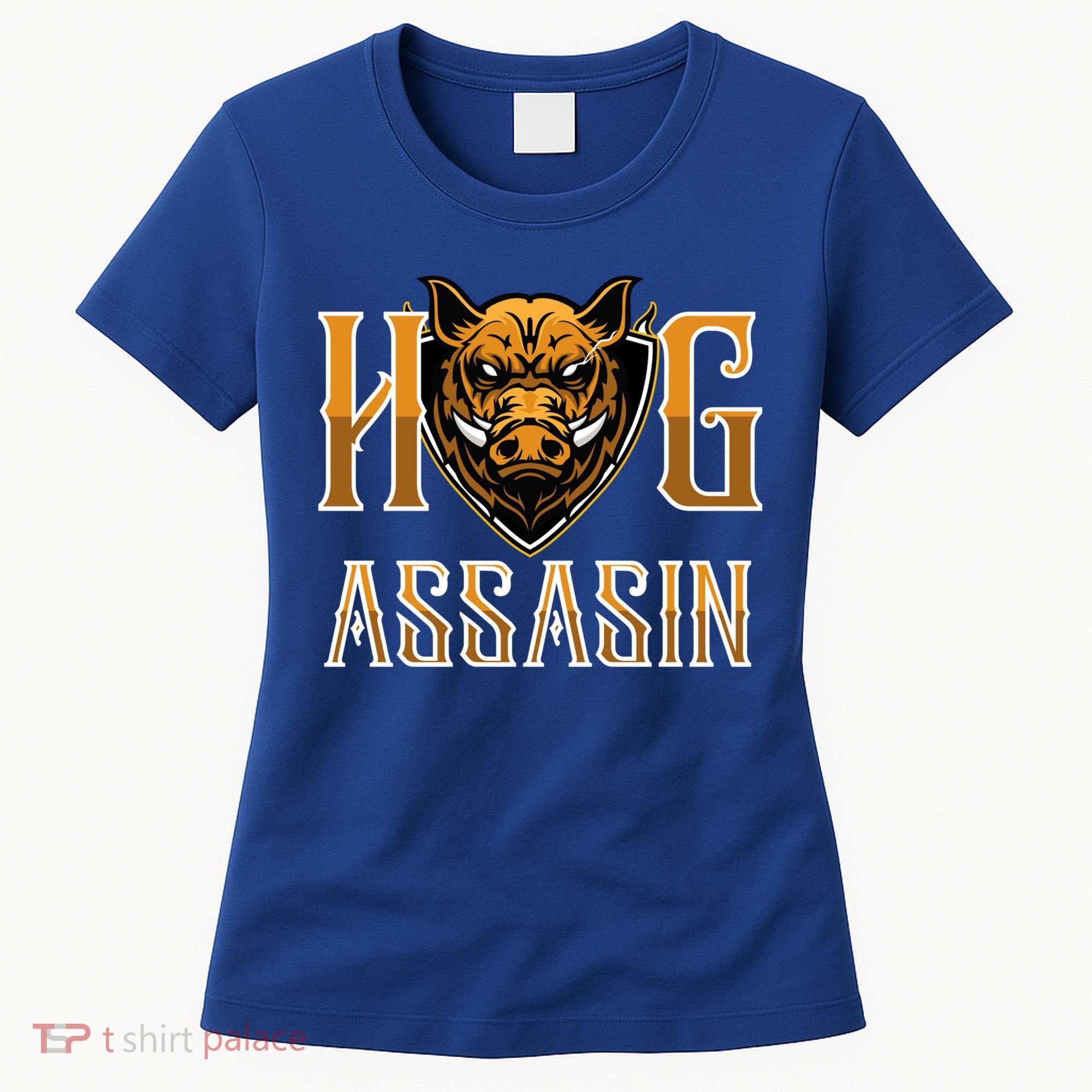 Hog And Boar Assasin Animal Hunter Hog Gift Women's T-Shirt